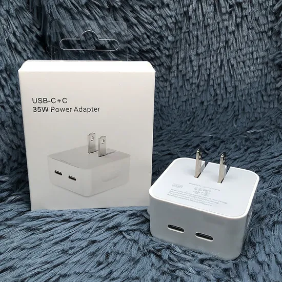 Original Qualität UK EU US Stecker 35W Ladegerät PD Netzteil für iPhone Samsung