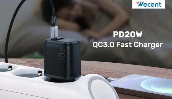 Handy-Uhrenladegerät 20 W PPS Wand-PD-Ladegerät QC 3.0 Netzteil US EU für iPhone 13 USB Typ C Telefon-Ladegerät